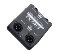 Qsvbeeqj Max2 2 Ch Auditory Isolator Box Sound Elimina il rumore nell'automobile e nell'attrezzatura domestica ABS+metallo Riduzione
