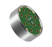 Qsvbeeqj Microfono a condensatore a elettrete con nuclei anti-interferenza superiori per concerti vocali e raccolta di suoni