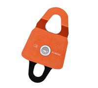 Qsvbeeqj Mobile Piastra Laterale Puleggia Cuscinetto Pesante Sistemi Di Arrampicata Per 8-11 Mm Corda Leghe Di Leghe Di Alluminio Arrampicata Pulegge All'aperto