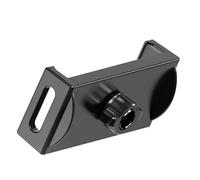 Qsvbeeqj Morsetti di supporto per telefono regolabili per basi rotanti da 17 mm, ideali per live streaming vlogger e accessori fotografici, supporto per tablet, nero e bianco