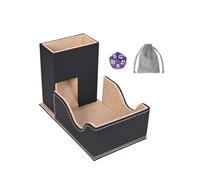 Qsvbeeqj Multifunzionale Pieghevole Dadi Rolling Tower Materiali Resistente All'acqua Per Organizzato Gaming Setup Impermeabile Da Tavolo Gioco Dadi Box