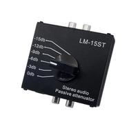 Qsvbeeqj Musica Stereo Passiva Attenuatore Alta Fidelitys Controllo Volumi Suoni Per Amplificatori Cuffie Studio Attrezzature Metallo