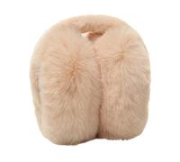 Qsvbeeqj Paraorecchie da donna in peluche per il freddo, pieghevoli, protettivi, alla moda, con alette pelose, per esterni, in peluche, paraorecchie invernali, B, Taglia unica