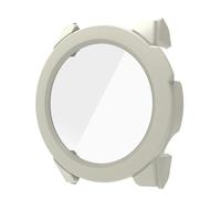 Qsvbeeqj Pellicola protettiva in vetro PC integrata con copertura completa di difesa, resistente ai graffi per smartwatch da 47 mm
