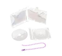 Qsvbeeqj Periferiche Album Memoriale Nascosto Disco Caso Ciondolo Per Keychain Zaino Hanging Decorazione Zaino Catena Pendente