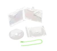 Qsvbeeqj Periferiche Album Memoriale Nascosto Disco Caso Ciondolo Per Keychain Zaino Hanging Decorazione Zaino Catena Pendente