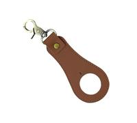 Qsvbeeqj Porta bottiglia in pelle per sport all'aria aperta clip da cintura sicura fibbia fibbia per bottiglia d'acqua sportiva gancio in vita, Marrone chiaro, Taglia unica