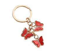 Qsvbeeqj Portachiavi Con Ciondolo a Forma Farfalla in Acrilico Portachiavi Ornamento Da Appendere Portachiavi Per Auto Decorazioni Accessori Per Ragazze E Donne Portachiavi Con Ciondolo Ciondoli