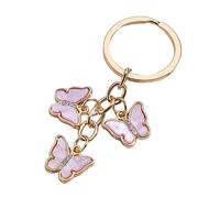 Qsvbeeqj Portachiavi Con Ciondolo a Forma Farfalla in Acrilico Portachiavi Ornamento Da Appendere Portachiavi Per Auto Decorazioni Accessori Per Ragazze E Donne Portachiavi Con Ciondolo Ciondoli
