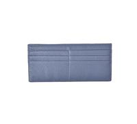 Qsvbeeqj Portafoglio multifunzione in pelle PU con scomparti per carte di credito e tasca per contanti e design adatto ai viaggi per le donne, leggero portafoglio da viaggio d'affari, Blu, Bellezza di