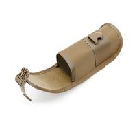 Qsvbeeqj Portatile Esterna Occhiali Da Sole Titolare Occhiali Borse Caso Contenitore Sole Appeso Sacchetto Della Tasca Caso, Colore del fango, One Size