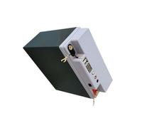 Qsvbeeqj Power Banking Box Flat Head Ladable Battery Charging Caso esterno 2 porte USB uscita Box Power Banking Case 12V 17A