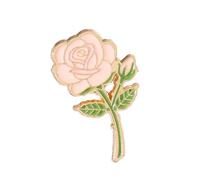Qsvbeeqj Pratico accessorio per spilla a forma di rose uniche spilla a forma di fiore di rosa per dare a tutti gli ensemble un tocco di fascino