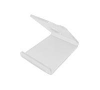 Qsvbeeqj Pratico acrilico Phone Rack Clear Bracket Stand Risparmio di spazio Supporto del basamento per l'esposizione del contatore della finestra dell'ufficio