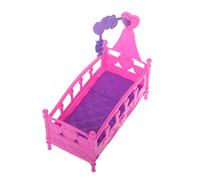 Qsvbeeqj Pretend Per Giocare Giocattoli Casa Delle Bambole Altalena Culla Accessori Letto Casa Delle Bambole In Miniatura Tavolo Portatile Gioco Per Il Bambino Creativo