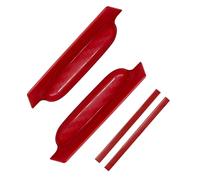 Qsvbeeqj Protezione antipioggia per telecamera di retromarcia, in ABS, facile da installare, 2 pezzi, protezione antipioggia per fotocamera