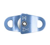 Qsvbeeqj Puleggia di alluminio rinforzata del discensore per l'alpinismo all'aperto & progetti di costruzione 2000kg che sopporta la puleggia del lavoro di alta quota