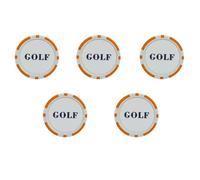Qsvbeeqj Puntatore da golf professionale Disco Smooth Viaggio Amichevole Campo da golf Puntatore per la gestione della strategia del corso Compatto