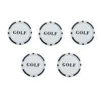 Qsvbeeqj Puntatore da golf professionale Disco Smooth Viaggio Amichevole Campo da golf Puntatore per la gestione della strategia del corso Compatto
