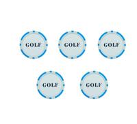 Qsvbeeqj Puntatore da golf professionale Disco Smooth Viaggio Amichevole Campo da golf Puntatore per la gestione della strategia del corso Compatto