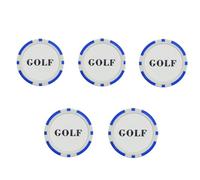 Qsvbeeqj Puntatore da golf professionale Disco Smooth Viaggio Amichevole Campo da golf Puntatore per la gestione della strategia del corso Compatto