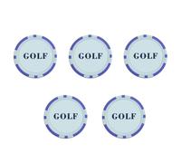 Qsvbeeqj Puntatore da golf professionale Disco Smooth Viaggio Amichevole Campo da golf Puntatore per la gestione della strategia del corso Compatto
