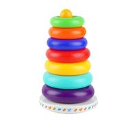 Qsvbeeqj Rainbow Color Educational Stacking Game Toy per bambini, per la risoluzione dei problemi e l'allenamento dell'arte delle mani, giocattolo per lo sviluppo di giocattoli
