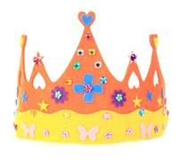 Qsvbeeqj Regina Corone Alla Moda Testa Cerchio Fai Da Te Testa Ornamento Dei Capelli Styling Strumento Per Bambini Capodanno Foto Puntelli Corone Compleanno Re