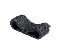 Qsvbeeqj Retriever da tennis portatile con manico ergonomico per una comoda raccolta principianti pratica Grabber leggero con design curvo per un facile ritiro da tennis accessorio esterno