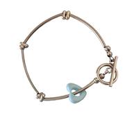 Qsvbeeqj Romanticismo Cuore Perline Braccialetto Regolabile Per Usura Quotidiana E Regali Catena In Lega Con Perle Di Resina Colorate Regalo Per Il Vostro Bracciale Anniversario, Taglia unica, come