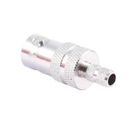 Qsvbeeqj Segnali Adattatore BNC C K3 Maschio A Femmina Connettori Metallo Testa di Conversione Per Maschio E Femminile Applicazioni