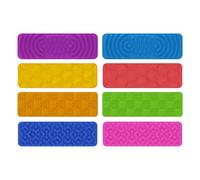 Qsvbeeqj Silicone Sensoriale Textural Superficie Stress, Giocattolo Per Ufficio Casa Bagno Creativo Set Da Gioco Per Bambini Creative Tazza di Aspirazione Giocattolo