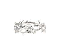 Qsvbeeqj Spine Cave Regolabile Per Le Donne Degli Uomini Delicato Ramo Di Vite Fortunato Unisex Coppia Gioielli Dito Regali Spina Per Gli Uomini Donne