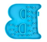 Qsvbeeqj Stampo in silicone Accessori Allegro Lettere A Filo Modello A Mano Forma Semplice Fine Decorazione Fatta