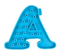 Qsvbeeqj Stampo in silicone Accessori Allegro Lettere A Filo Modello A Mano Forma Semplice Fine Decorazione Fatta