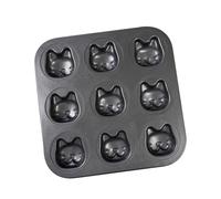Qsvbeeqj Stile giapponese antiaderente Bakeware Teglia da forno in acciaio al carbonio con disegni a forma di animale per la cottura domestica e feste per bambini resistente alle alte temperature