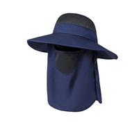 Qsvbeeqj Summers Sun Shield Umidità Dochthut Ampio Cappello di protezione per la pesca di frontiera per escursioni Unisex Secchio resistente all'acqua