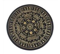 Qsvbeeqj Tavolo a pendolo in legno, per canne da desiderio, divinazione, pendolo, stregoneria, accessori per altare, tavola metafisica