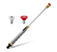 Qsvbeeqj Ugello Acqua Elettrico Ad Alta Pressione Per Tubo Da Giardino Con 3/4 1/2 Pollice Ugelli Lungo Per La Pulizia Degli Ugelli Jet Connettore Rapido Libero