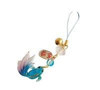 Qsvbeeqj Unico Fatto A Mano Stella Di Pesce Modello In Lega Telefono Decorazione Da Appesa Si Adatta A Tutti I Modelli Di Telefono Ogni Giornaliero. Usa