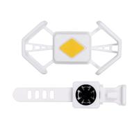 Qsvbeeqj Universale Ciclismo Supporto Silicone Ammortizzatori Manubrio Clip Telefono Per Moto Scooter Bike Silicone Antiscivolo Supporto Del Telefono Della Bici