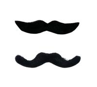 Qsvbeeqj Vintage Cosplay Mago Cappelli & Baffi Finti & Papillon Set Top Cofano Uomo Cosplay Stage Forniture Baffi Finti