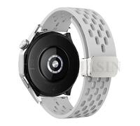 QSYJCCXD 18 20 22 mm cinghia di silicone magnetico per orologio GT 5 46mm 41 mm Banda sportiva traspirante per GT5 Pro GT4 GT3 GT2 Correa Watchbands