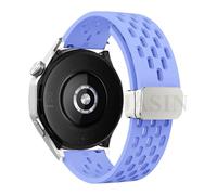 QSYJCCXD 18 20 22 mm cinghia di silicone magnetico per orologio GT 5 46mm 41 mm Banda sportiva traspirante per GT5 Pro GT4 GT3 GT2 Correa Watchbands