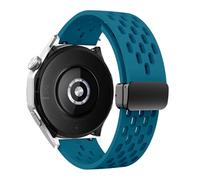 QSYJCCXD 18 20 22 mm cinghia di silicone magnetico per orologio GT 5 46mm 41 mm Banda sportiva traspirante per GT5 Pro GT4 GT3 GT2 Correa Watchbands