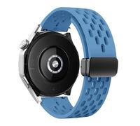 QSYJCCXD 18 20 22 mm cinghia di silicone magnetico per orologio GT 5 46mm 41 mm Banda sportiva traspirante per GT5 Pro GT4 GT3 GT2 Correa Watchbands