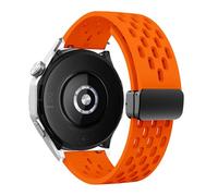 QSYJCCXD 18 20 22 mm cinghia di silicone magnetico per orologio GT 5 46mm 41 mm Banda sportiva traspirante per GT5 Pro GT4 GT3 GT2 Correa Watchbands