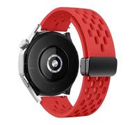 QSYJCCXD 18 20 22 mm cinghia di silicone magnetico per orologio GT 5 46mm 41 mm Banda sportiva traspirante per GT5 Pro GT4 GT3 GT2 Correa Watchbands
