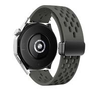 QSYJCCXD 18 20 22 mm cinghia di silicone magnetico per orologio GT 5 46mm 41 mm Banda sportiva traspirante per GT5 Pro GT4 GT3 GT2 Correa Watchbands