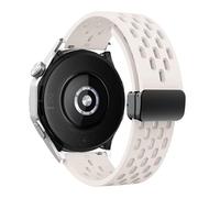 QSYJCCXD 18 20 22 mm cinghia di silicone magnetico per orologio GT 5 46mm 41 mm Banda sportiva traspirante per GT5 Pro GT4 GT3 GT2 Correa Watchbands